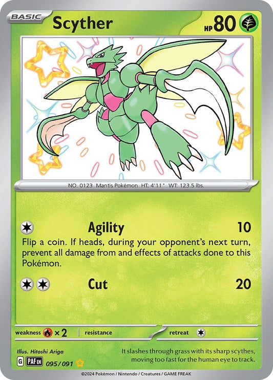 Scyther (095/091) (SV: Paldean Fates)