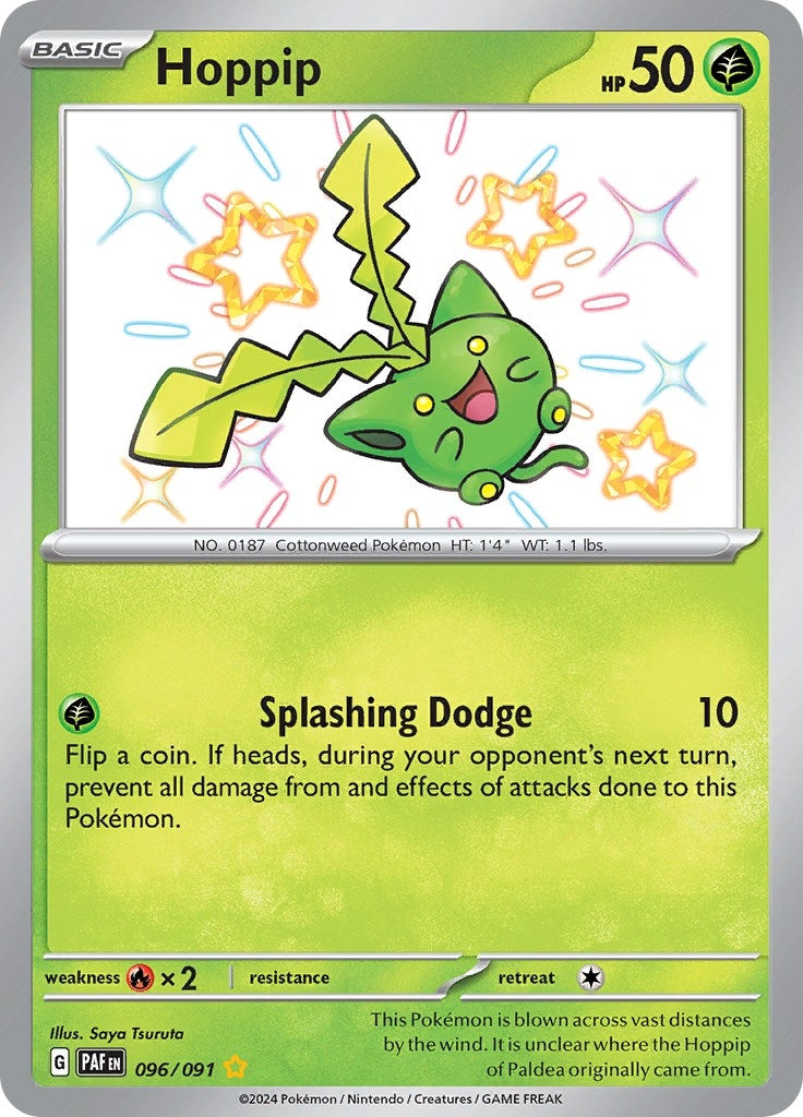 Image for Hoppip (096/091) (SV: Paldean Fates) - Pokemon