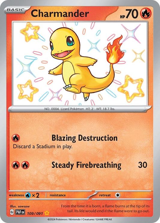 Charmander (109/091) (SV: Paldean Fates)