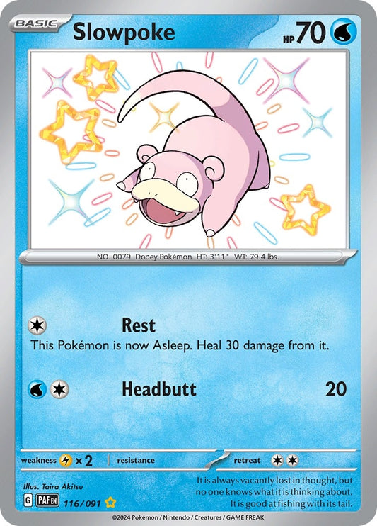 Slowpoke (116/091) (SV: Paldean Fates)