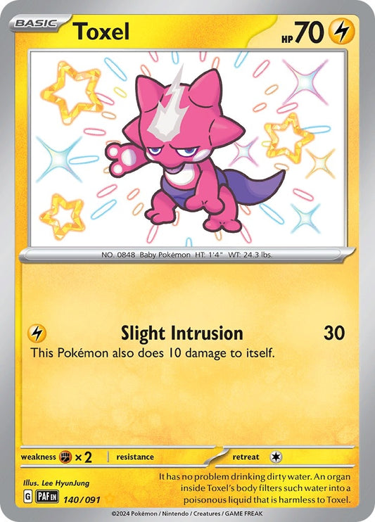 Image for Toxel (140/091) (SV: Paldean Fates) - Pokemon