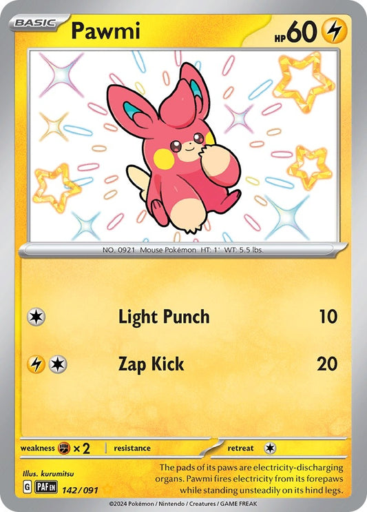 Pawmi (142/091) (SV: Paldean Fates)