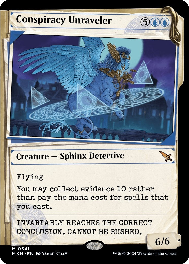 Image for Conspiracy Unraveler (Showcase) (341) (Murders at Karlov Manor) - Magic: The Gathering