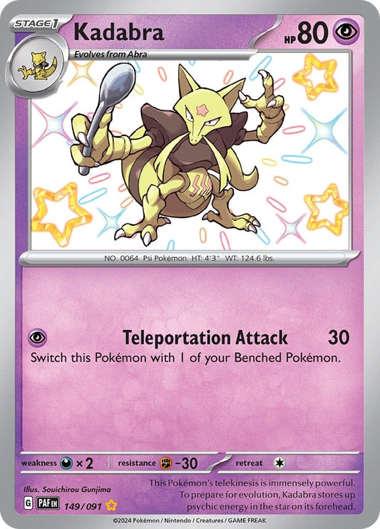 Kadabra (149/091) (SV: Paldean Fates)
