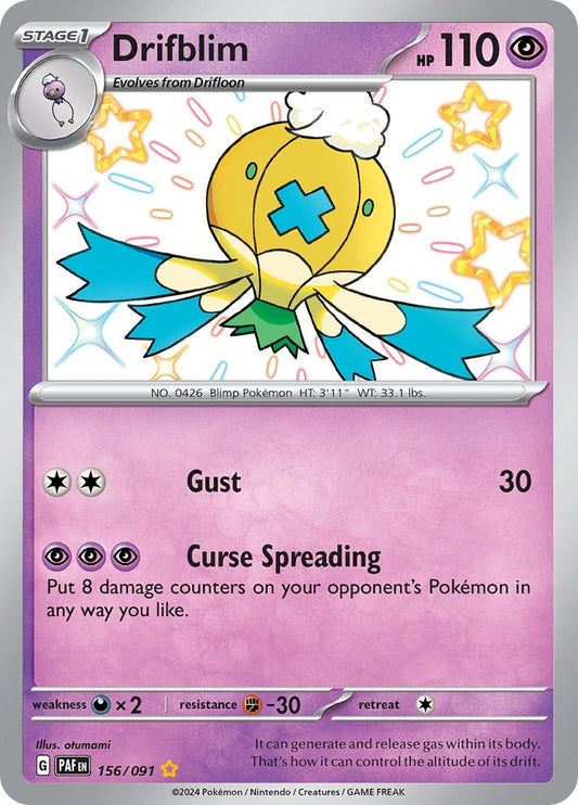 Drifblim (156/091) (SV: Paldean Fates)