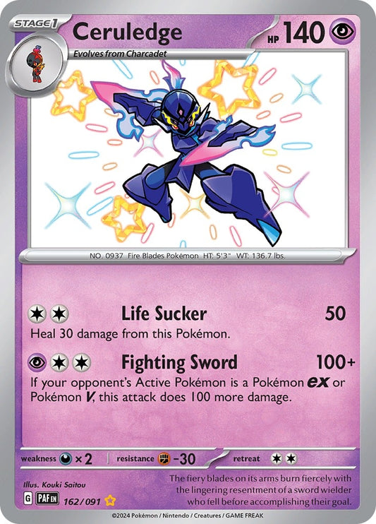 Ceruledge (162/091) (SV: Paldean Fates)