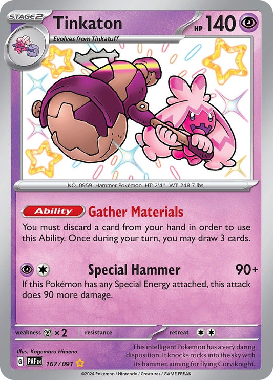 Tinkaton (167/091) (SV: Paldean Fates)