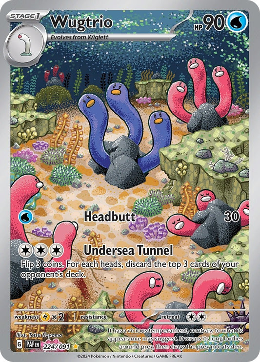 Wugtrio (224/091) (SV: Paldean Fates)