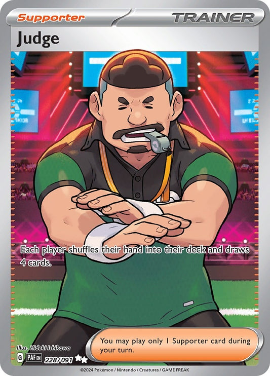 Judge (228/091) (SV: Paldean Fates)