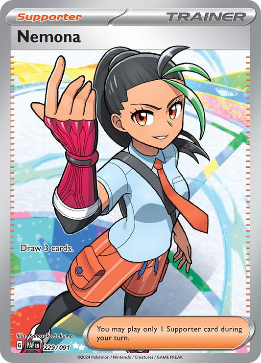 Image for Nemona (229/091) (SV: Paldean Fates) - Pokemon