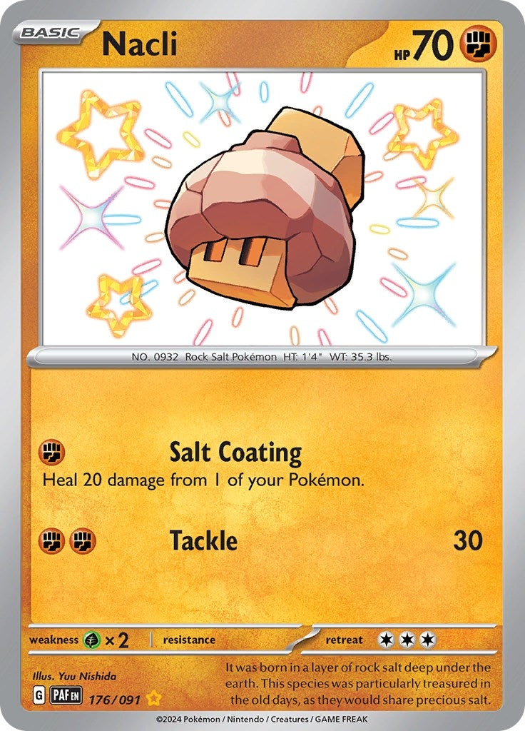 Image for Nacli (176/091) (SV: Paldean Fates) - Pokemon