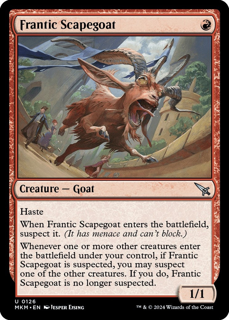 Frantic Scapegoat (126) (Murders at Karlov Manor)