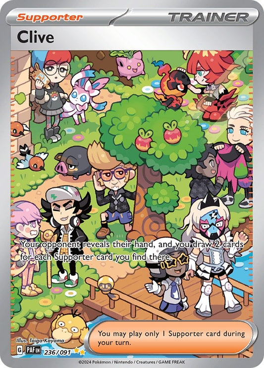 Clive (236/091) (SV: Paldean Fates)