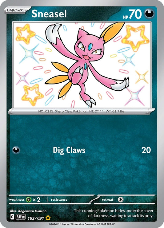 Sneasel (182/091) (SV: Paldean Fates)