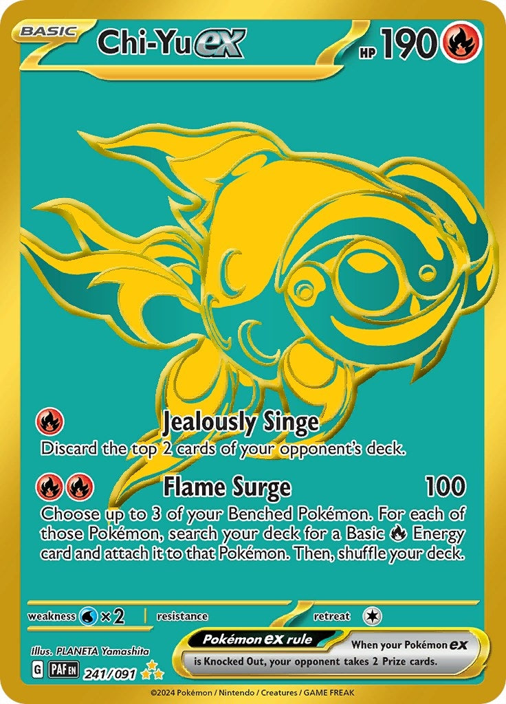 Chi-Yu ex (241/091) (SV: Paldean Fates)