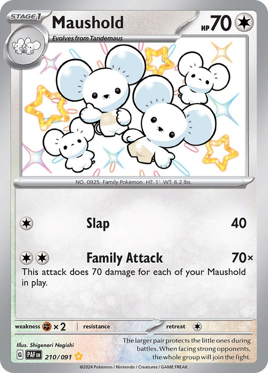 Image for Maushold (210/091) (SV: Paldean Fates) - Pokemon