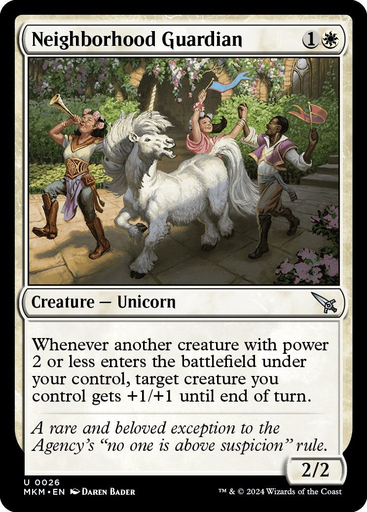 Image for Neighborhood Guardian (26) (Murders at Karlov Manor) - Magic: The Gathering