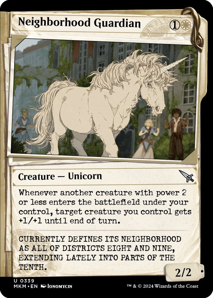 Image for Neighborhood Guardian (Showcase) (339) (Murders at Karlov Manor) - Magic: The Gathering