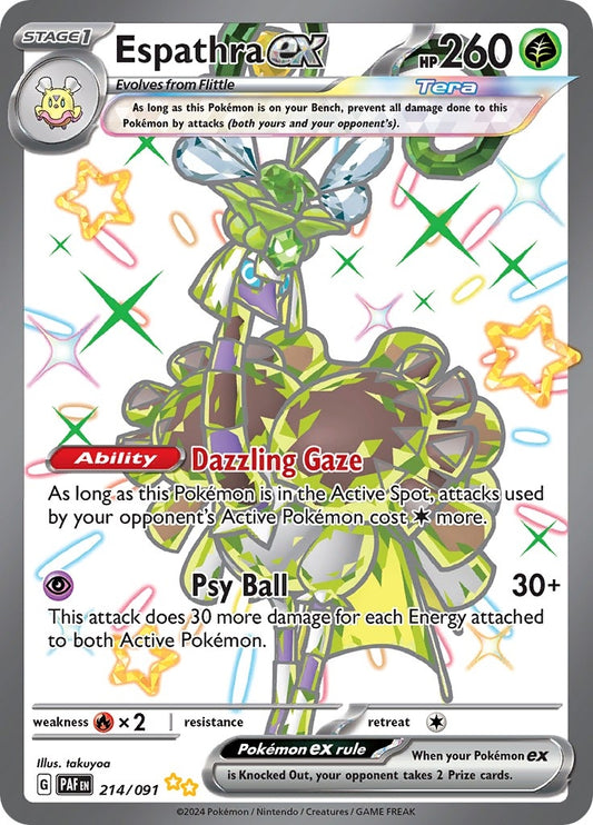 Espathra ex (214/091) (SV: Paldean Fates)