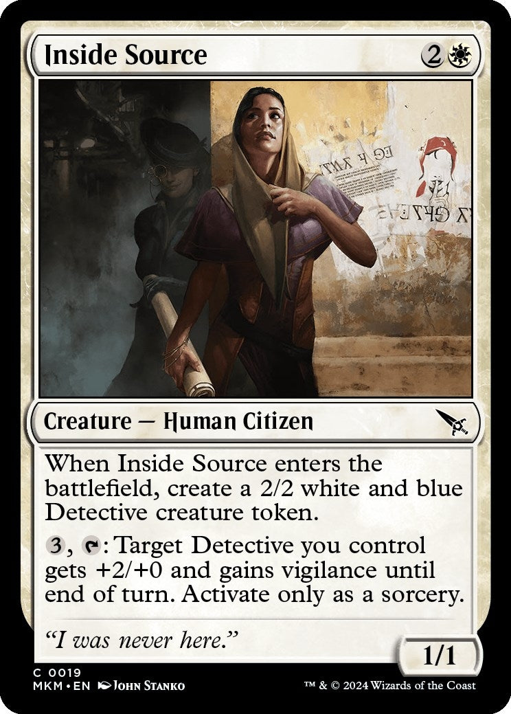 Image for Inside Source (19) (Murders at Karlov Manor) - Magic: The Gathering
