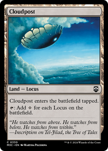 Cloudpost (M3C-330) - Modern Horizons 3 Commander Ripple Foil