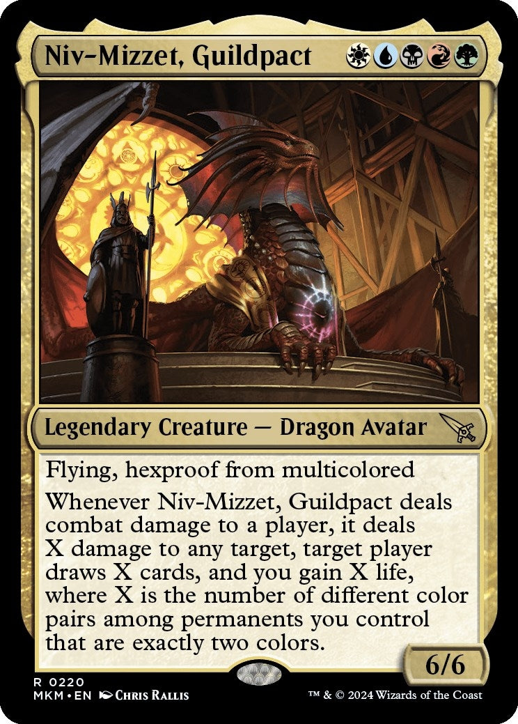 Image for Niv-Mizzet, Guildpact (220) (Murders at Karlov Manor) - Magic: The Gathering