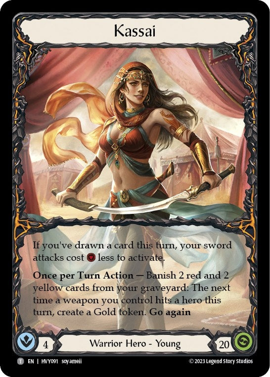 Image for Kassai // Olympia (HVY091 // HVY093) (Heavy Hitters) - Flesh and Blood TCG