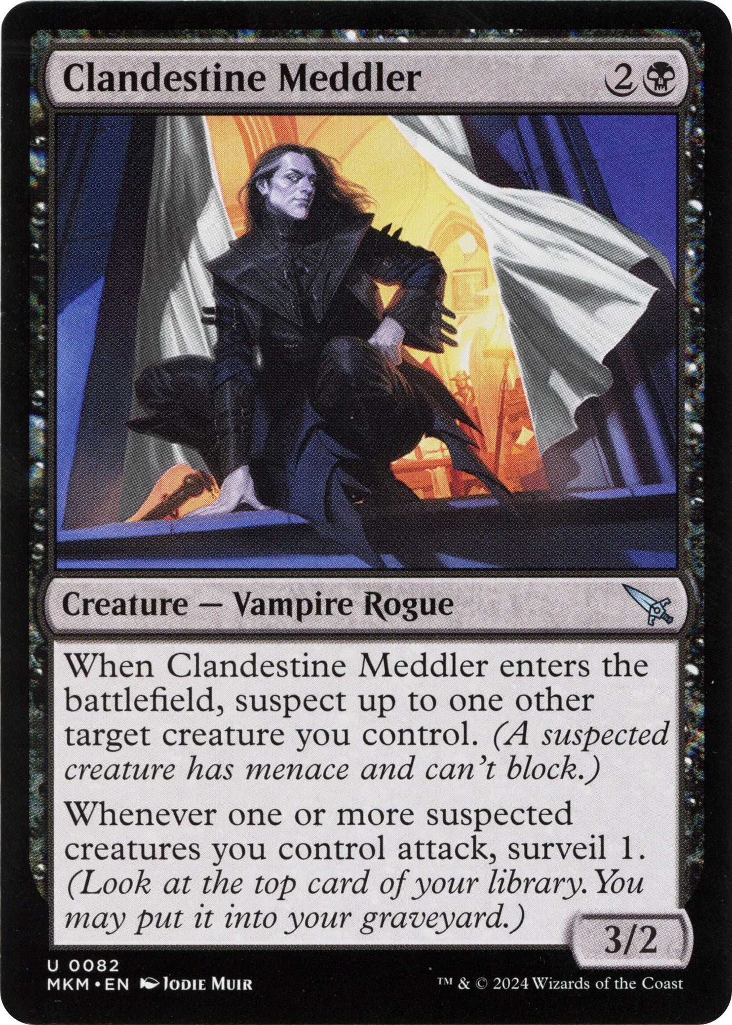 Image for Clandestine Meddler (b) (82) (Murders at Karlov Manor) - Magic: The Gathering