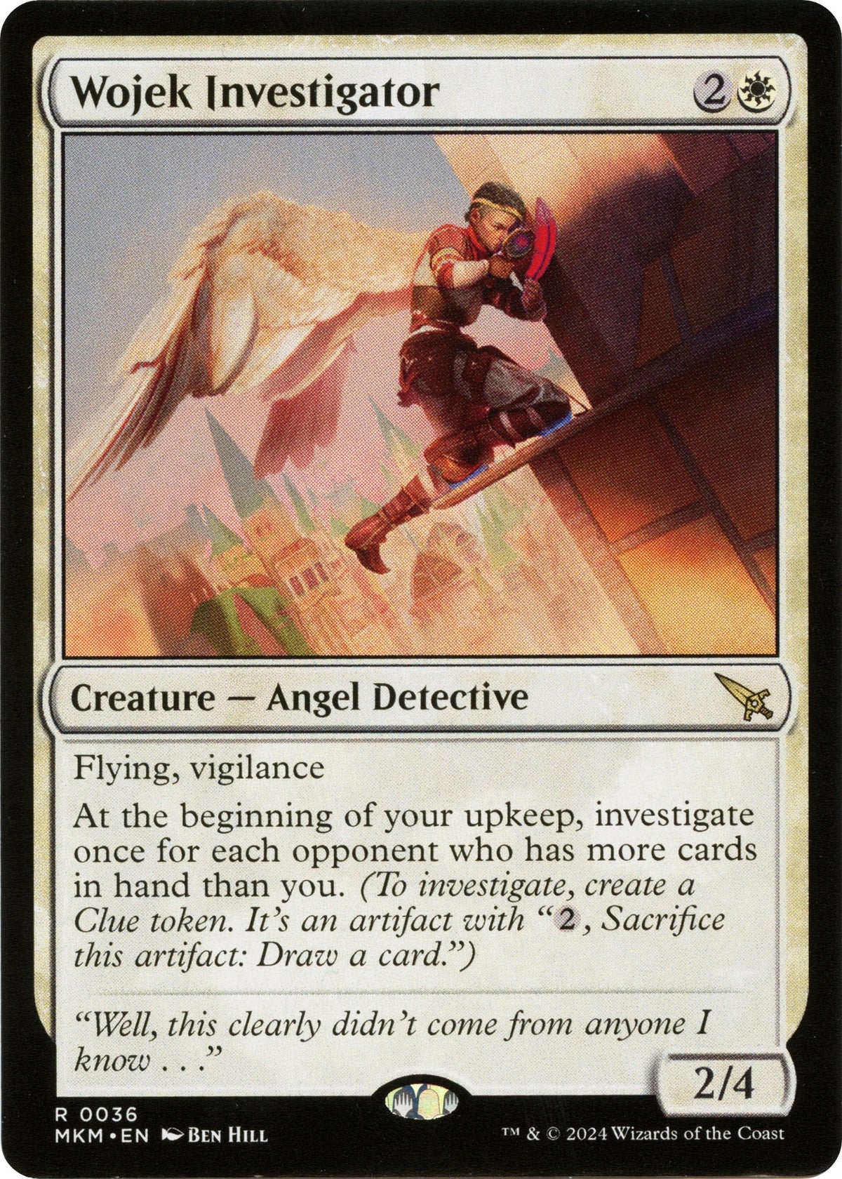 Image for Wojek Investigator (b) (36) (Murders at Karlov Manor) - Magic: The Gathering