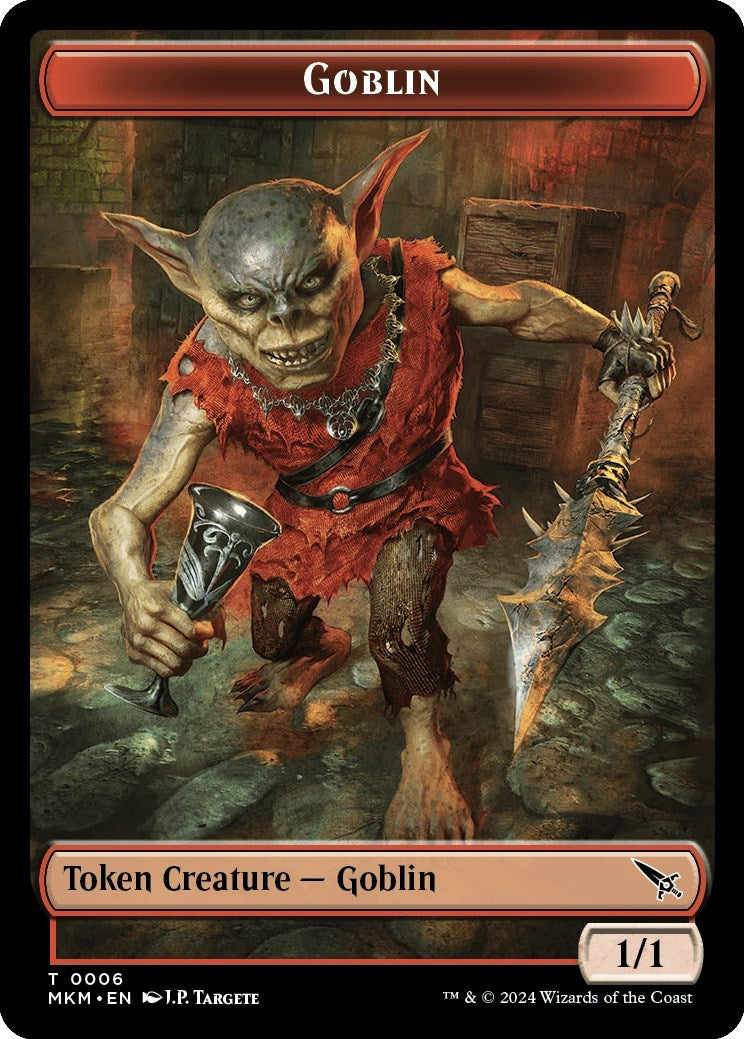 Image for Goblin Token (6) (Murders at Karlov Manor) - Magic: The Gathering