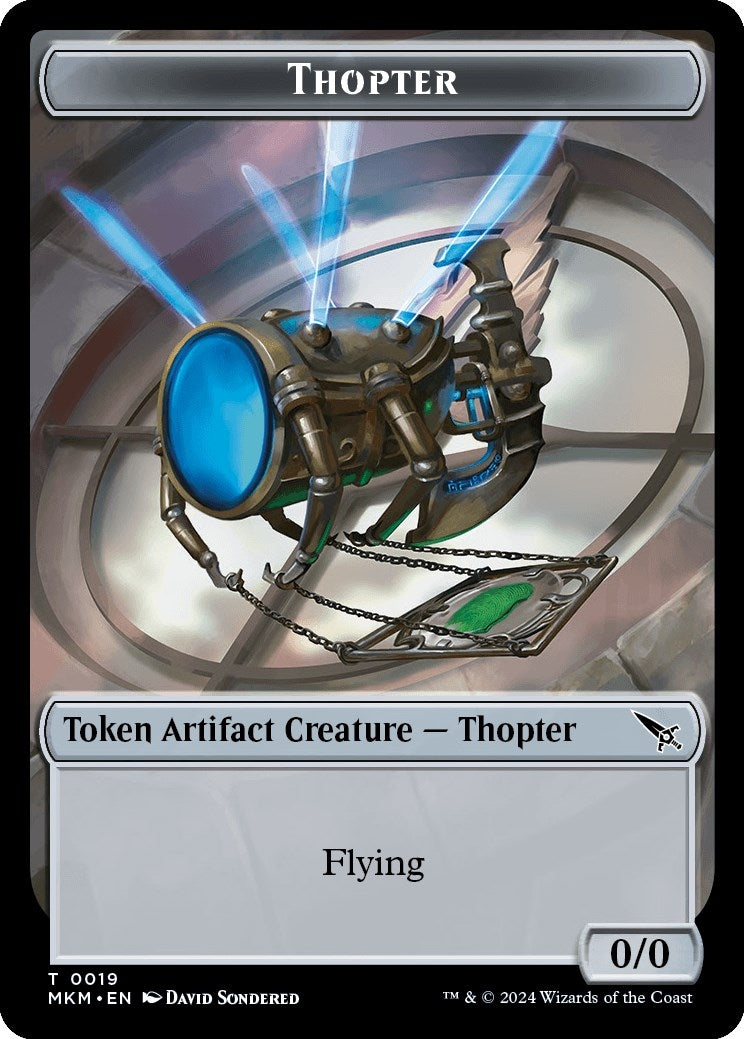 Thopter Token (0019) (19) (Murders at Karlov Manor)