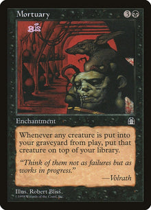 Image for Mortuary (Stronghold) - Magic: The Gathering