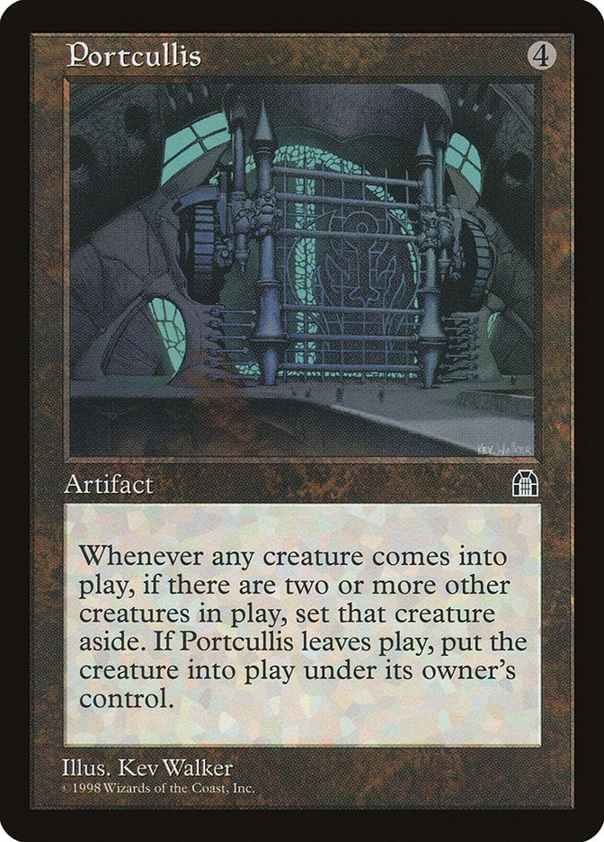 Image for Portcullis (Stronghold) - Magic: The Gathering