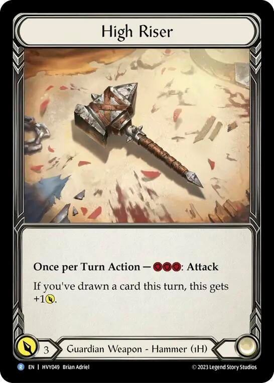 Image for High Riser (HVY049) (Heavy Hitters) - Flesh and Blood TCG