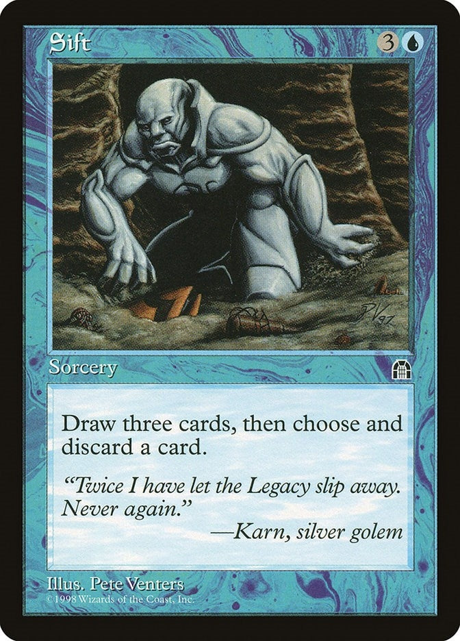 Image for Sift (Stronghold) - Magic: The Gathering