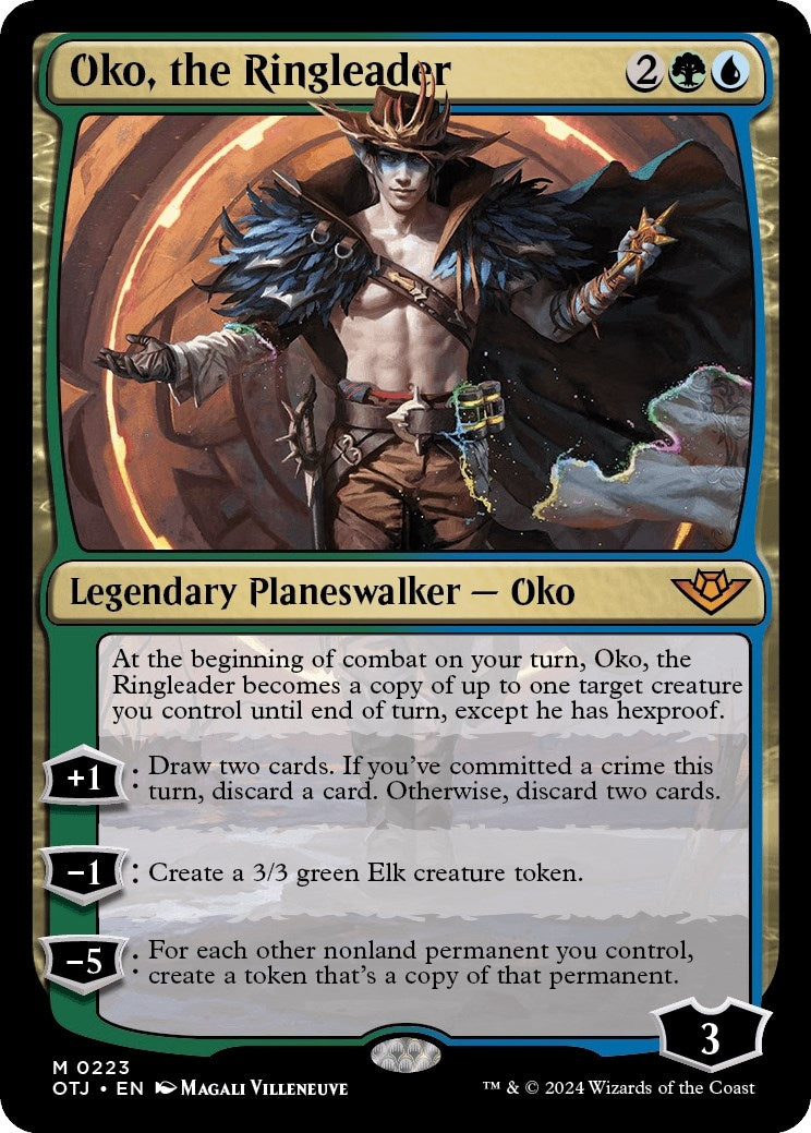 Image for Oko, the Ringleader (223) (Outlaws of Thunder Junction) - Magic: The Gathering
