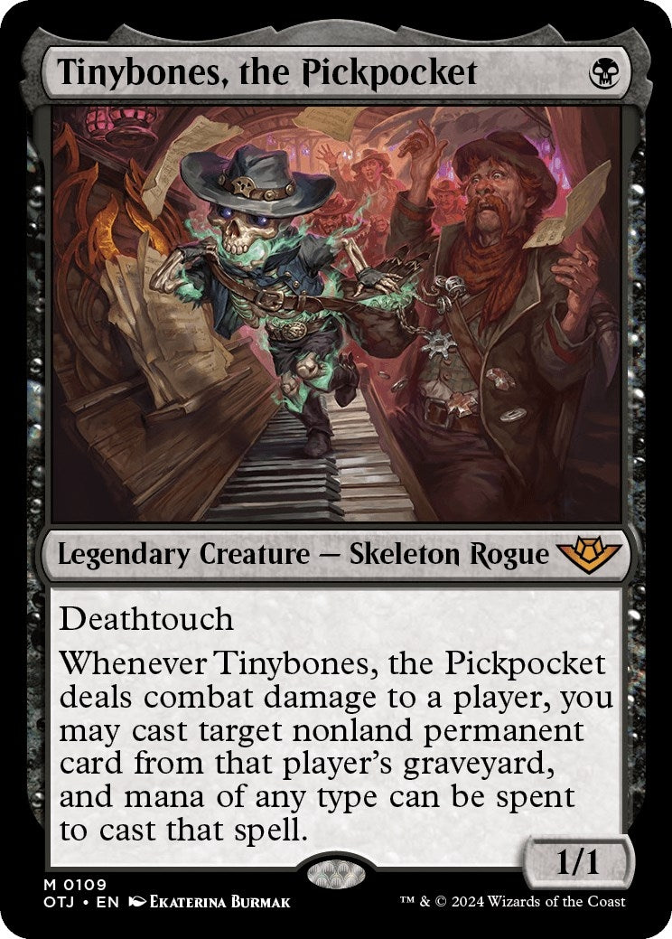 Image for Tinybones, the Pickpocket (109) (Outlaws of Thunder Junction) - Magic: The Gathering