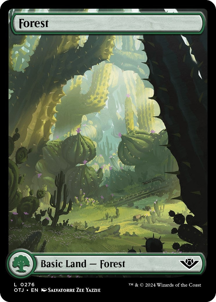 Image for Forest (0276) (276) (Outlaws of Thunder Junction) - Magic: The Gathering
