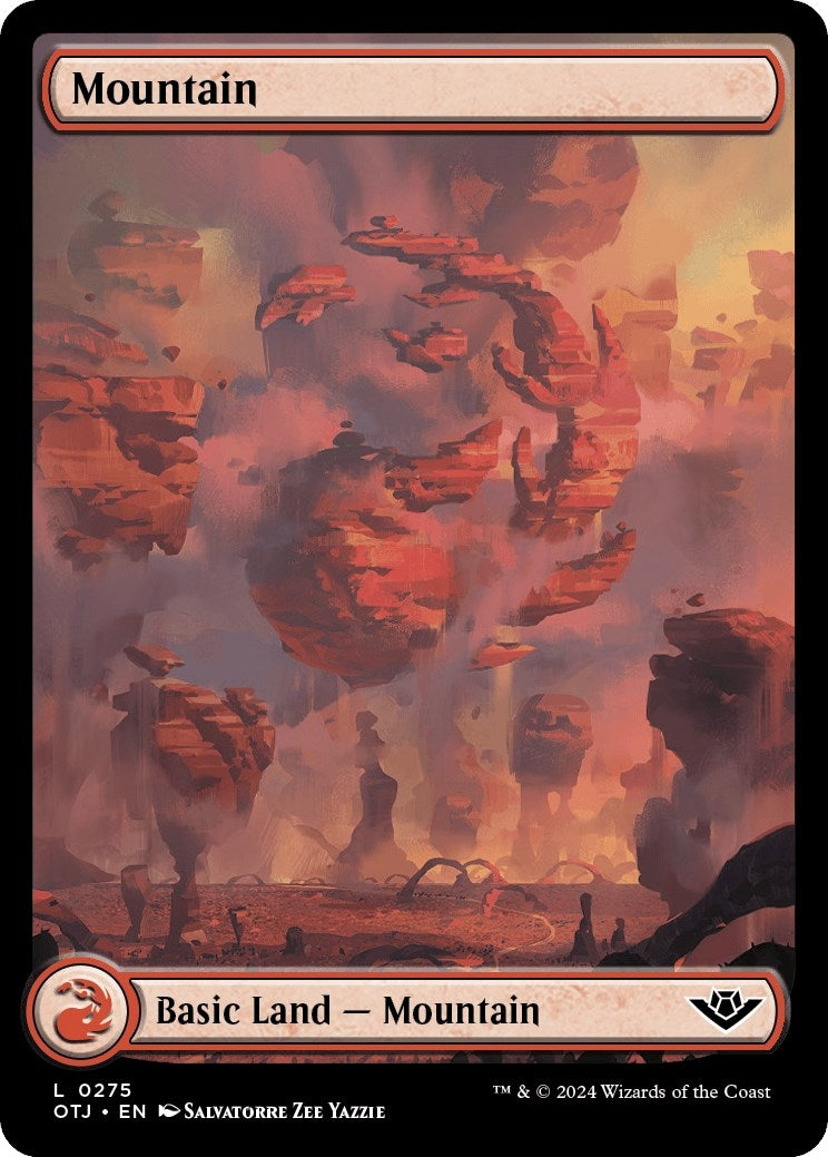 Image for Mountain (0275) (275) (Outlaws of Thunder Junction) - Magic: The Gathering