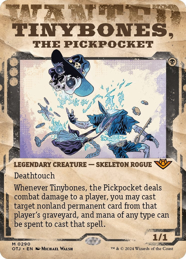 Image for Tinybones, the Pickpocket (Showcase) (290) (Outlaws of Thunder Junction) - Magic: The Gathering