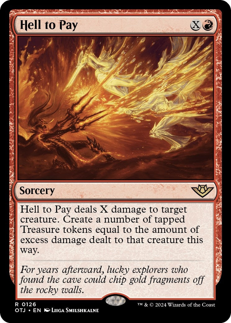 Image for Hell to Pay (126) (Outlaws of Thunder Junction) - Magic: The Gathering