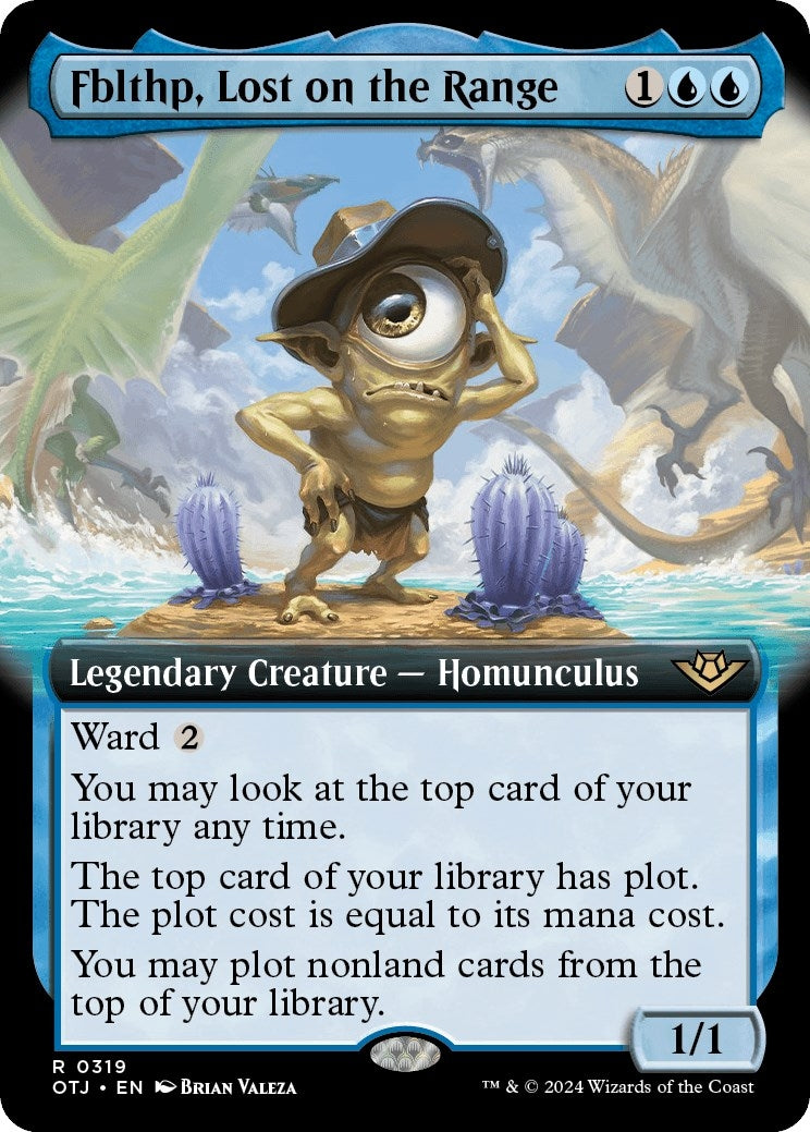 Image for Fblthp, Lost on the Range (Extended Art) (319) (Outlaws of Thunder Junction) - Magic: The Gathering