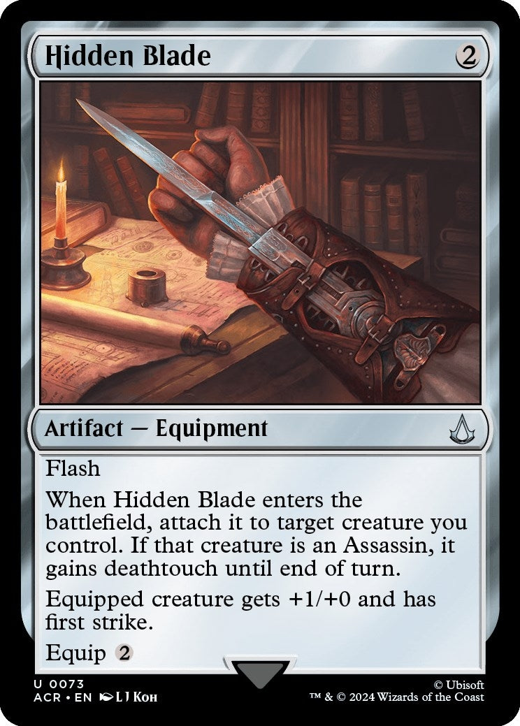 Image for Hidden Blade (73) (Universes Beyond: Assassin's Creed) - Magic: The Gathering
