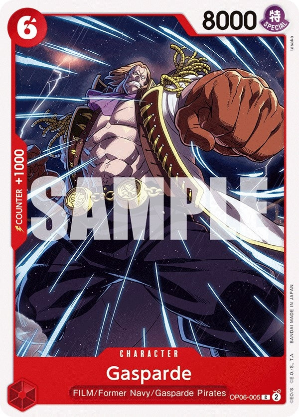 Image for Gasparde (OP06-005) (Wings of the Captain) - One Piece Card Game