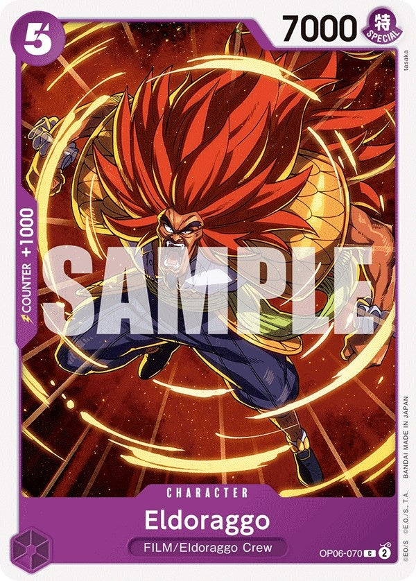 Image for Eldoraggo (OP06-070) (Wings of the Captain) - One Piece Card Game