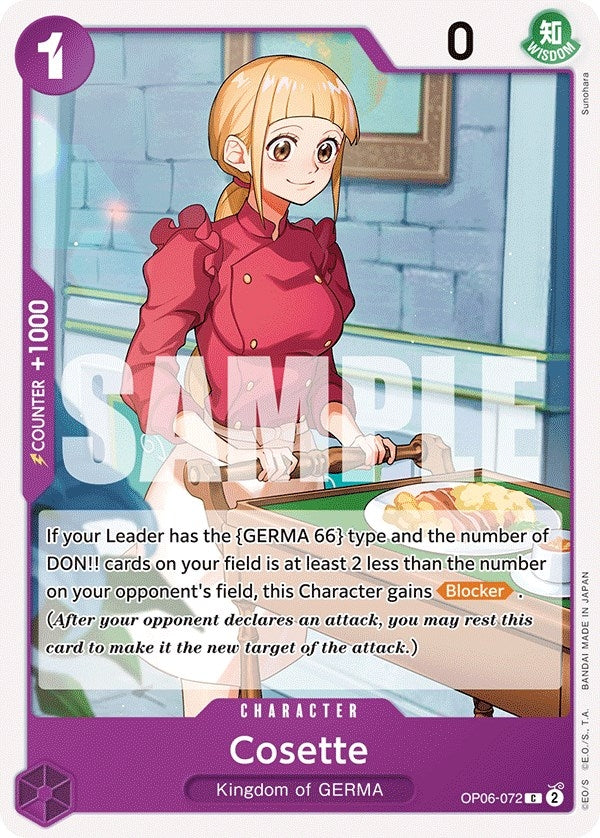Cosette (OP06-072) (Wings of the Captain)