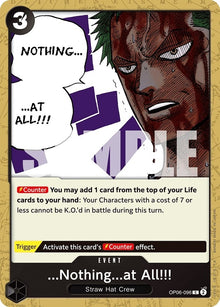 Image for ...Nothing...at All!!! (OP06-096) (Wings of the Captain) - One Piece Card Game