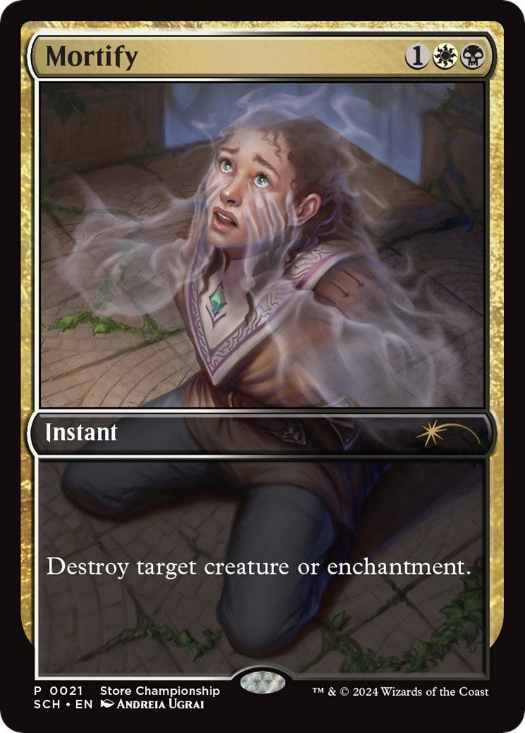 Image for Mortify (21) (Game Day & Store Championship Promos) (GAME) - Magic: The Gathering