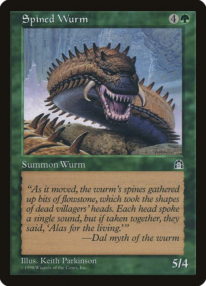 Spined Wurm (Stronghold)