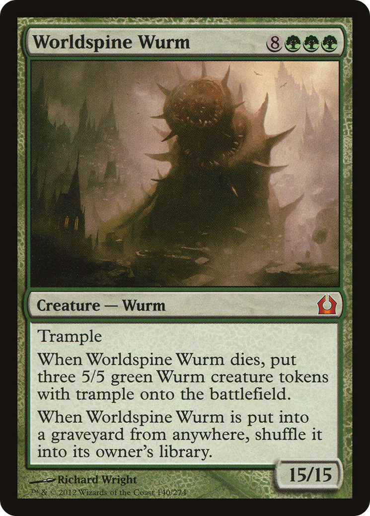 Worldspine Wurm (140) (RTR)